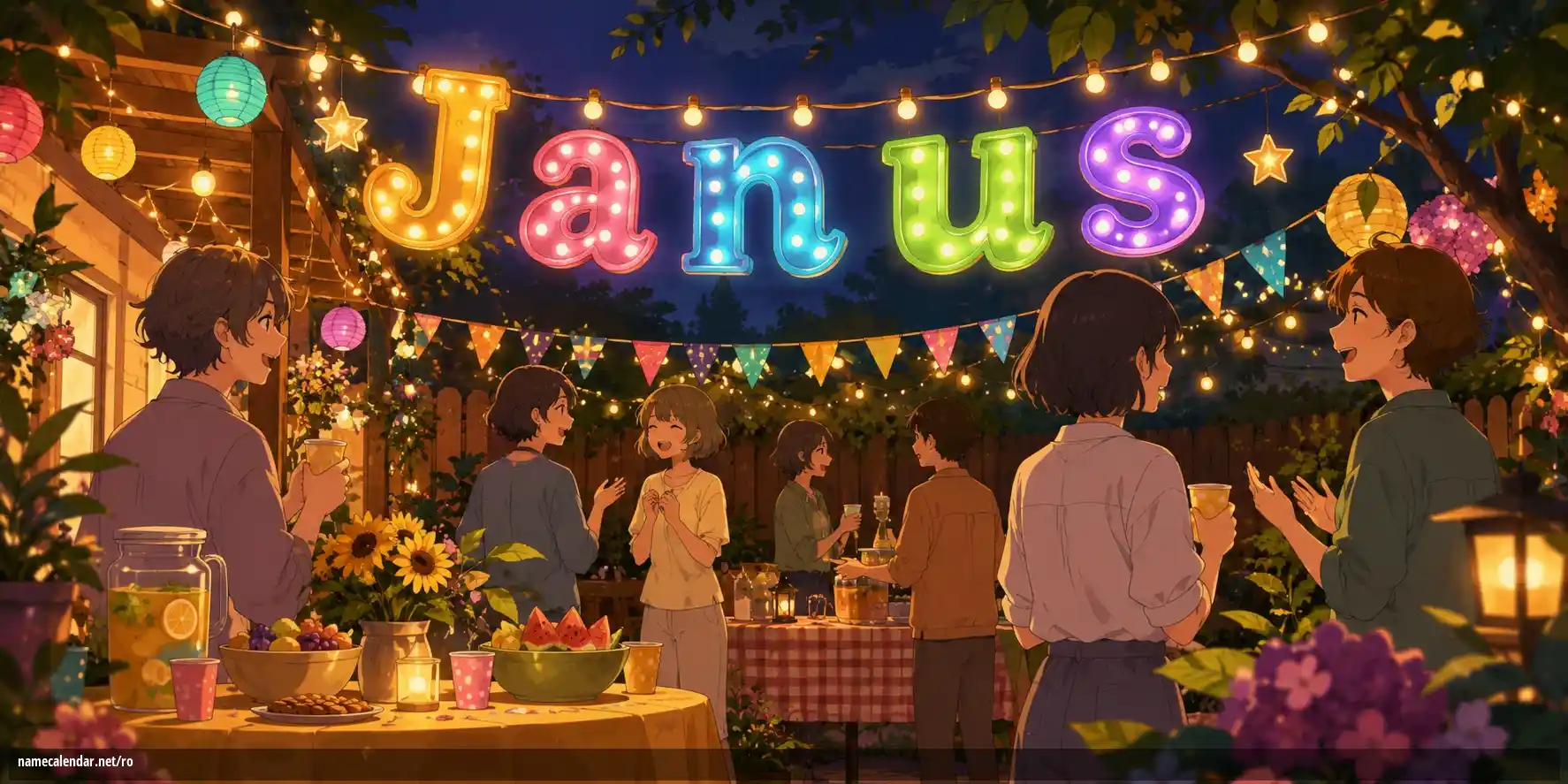 Sărbătorirea zilei onomastice și a numelui - Janus