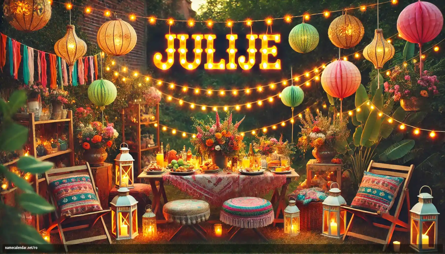 Sărbătorirea zilei onomastice și a numelui - Julije