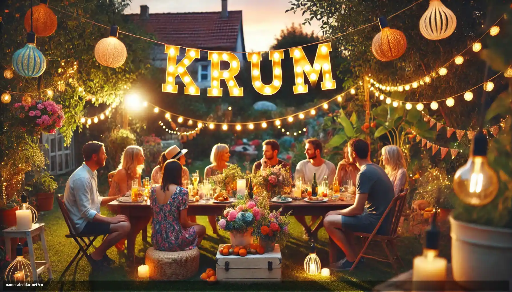 Sărbătorirea zilei onomastice și a numelui - Krum