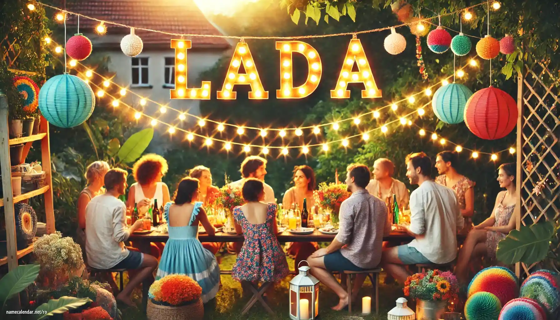 Sărbătorirea zilei onomastice și a numelui - Lada