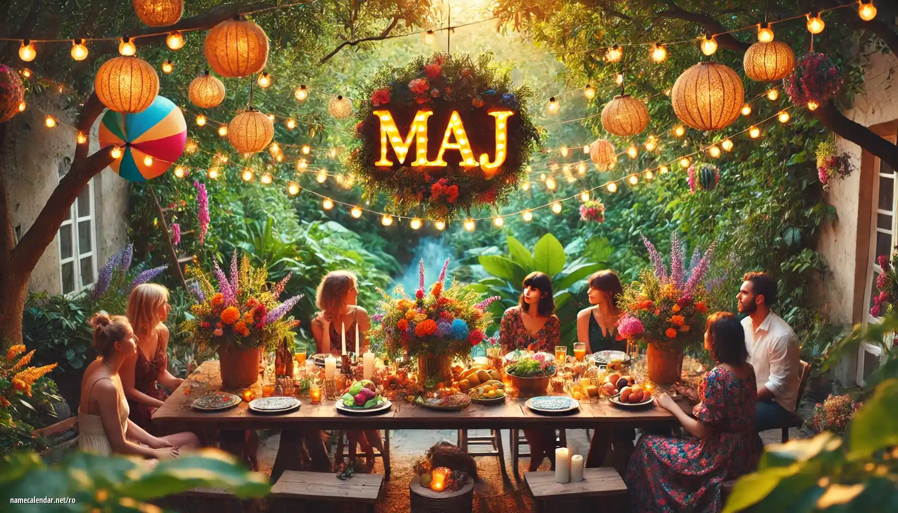 Sărbătorirea zilei onomastice și a numelui - Maj
