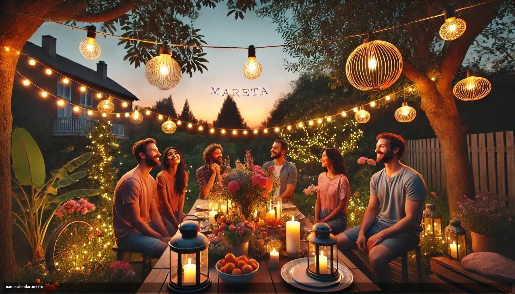 Sărbătorirea zilei onomastice și a numelui - Mareta