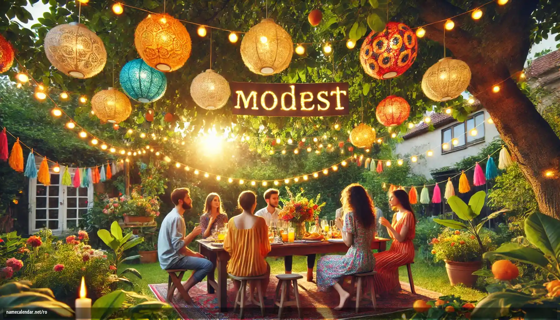 Sărbătorirea zilei onomastice și a numelui - Modest