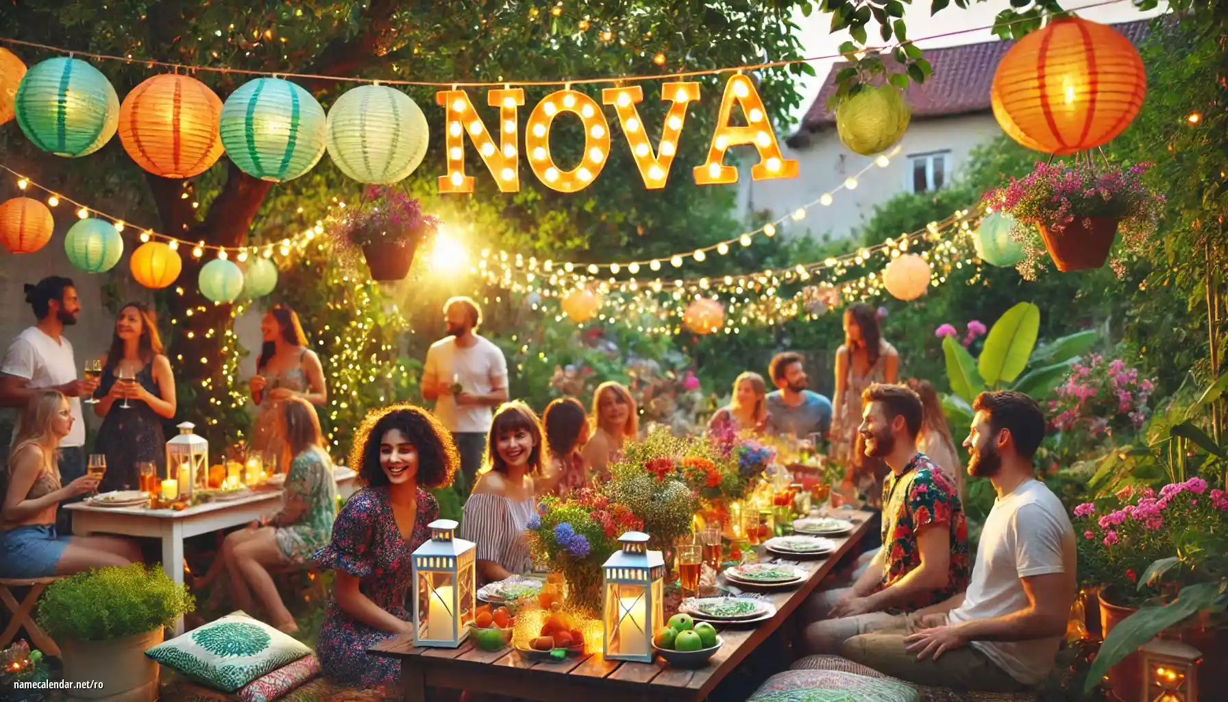 Sărbătorirea zilei onomastice și a numelui - Nova