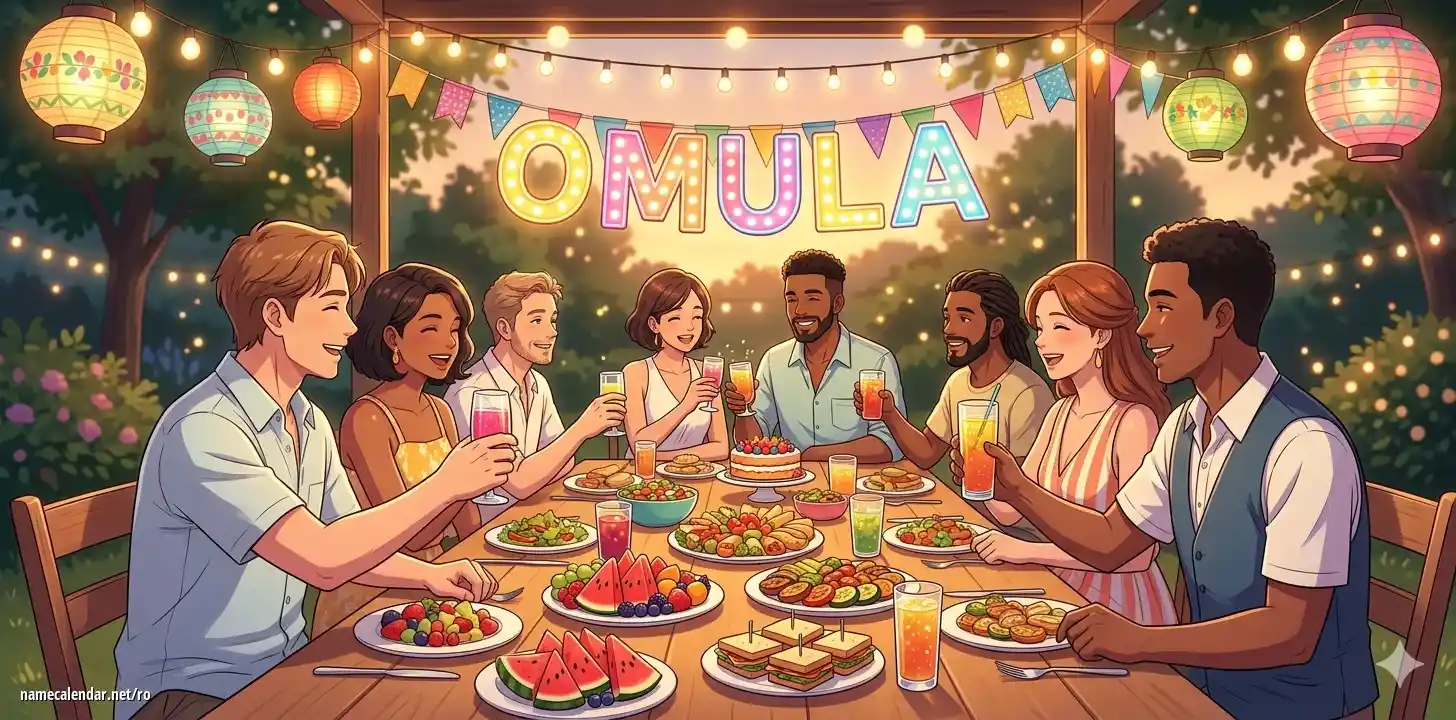 Sărbătorirea zilei onomastice și a numelui - Omula