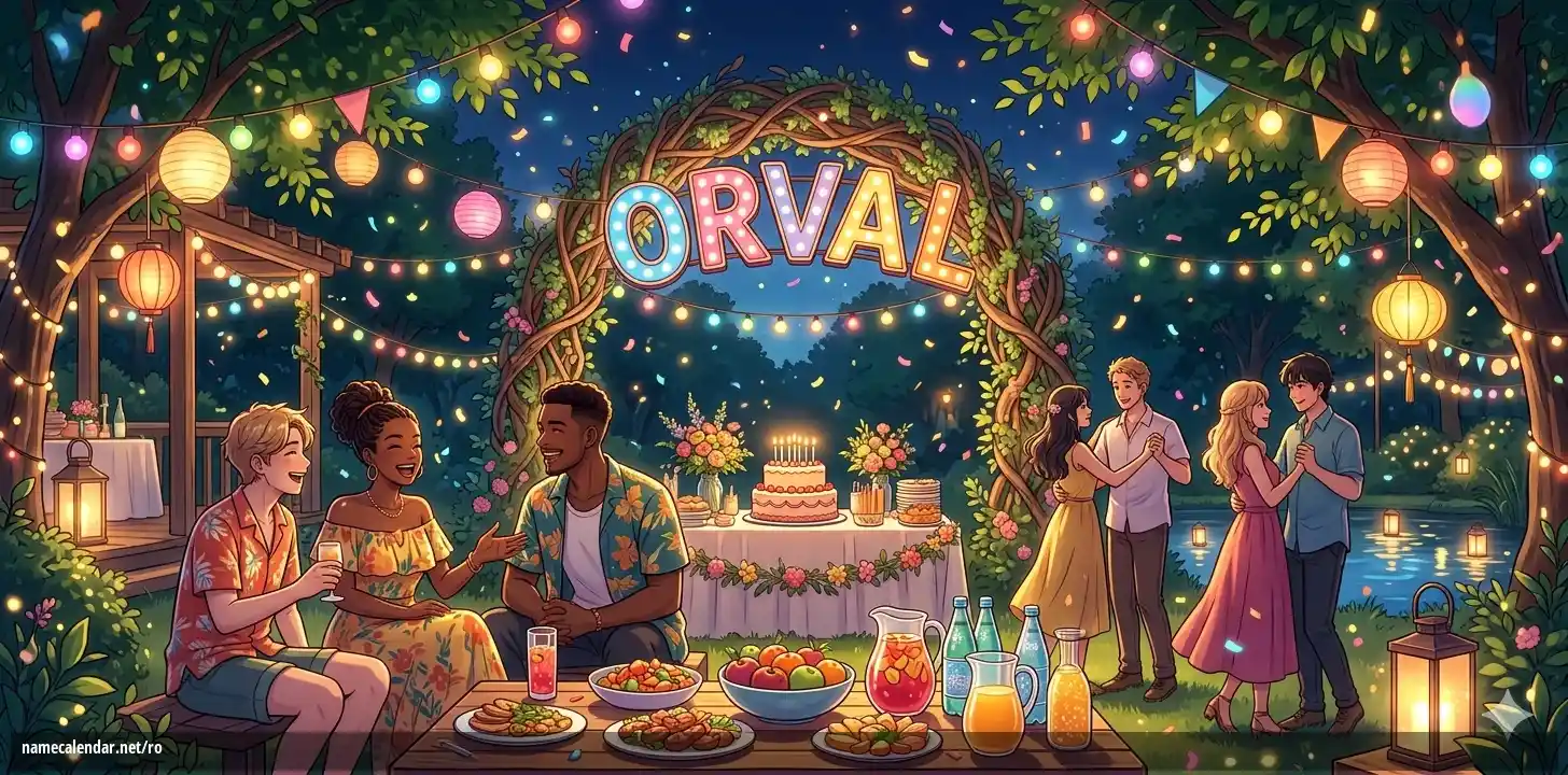 Sărbătorirea zilei onomastice și a numelui - Orval