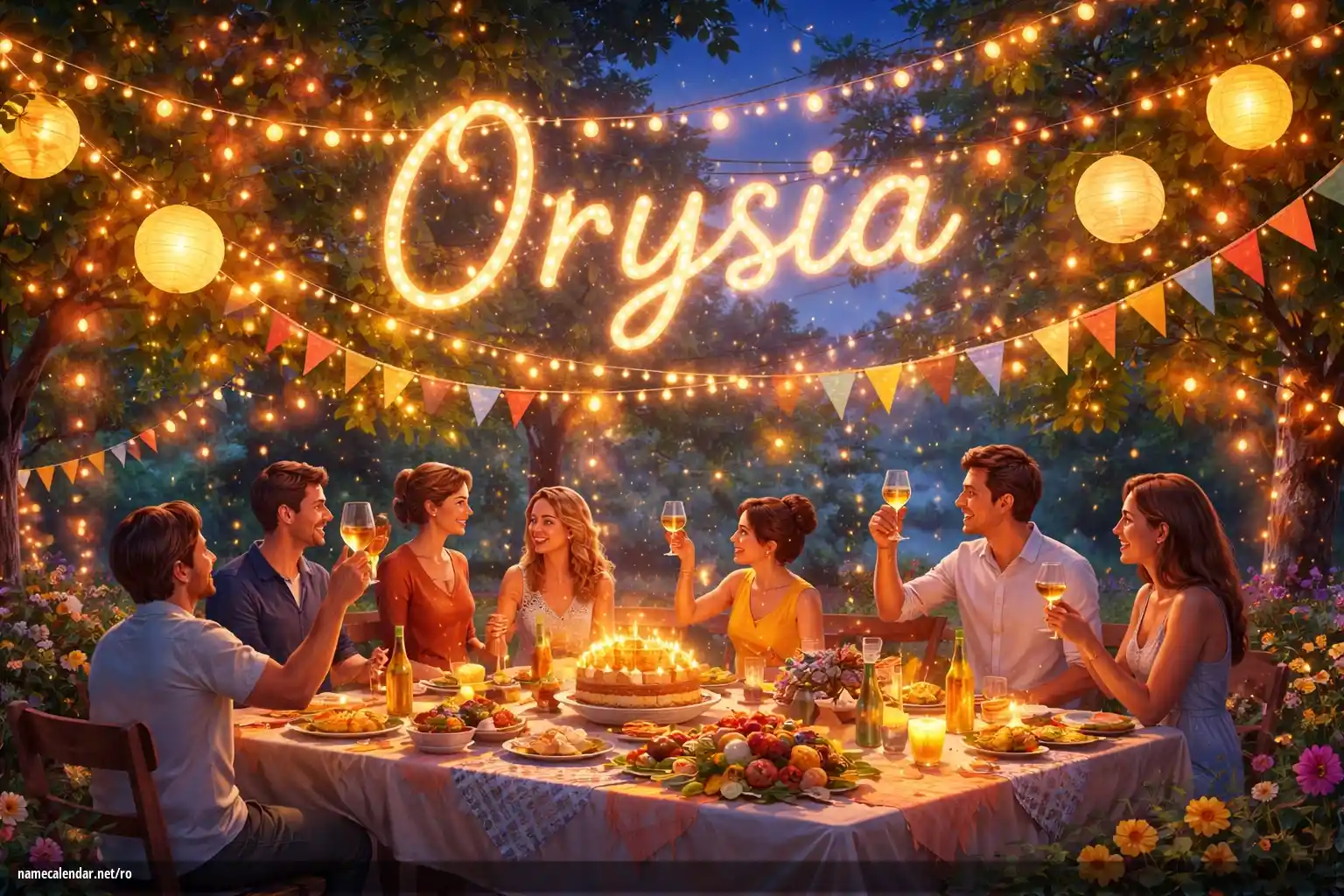 Sărbătorirea zilei onomastice și a numelui - Orysia