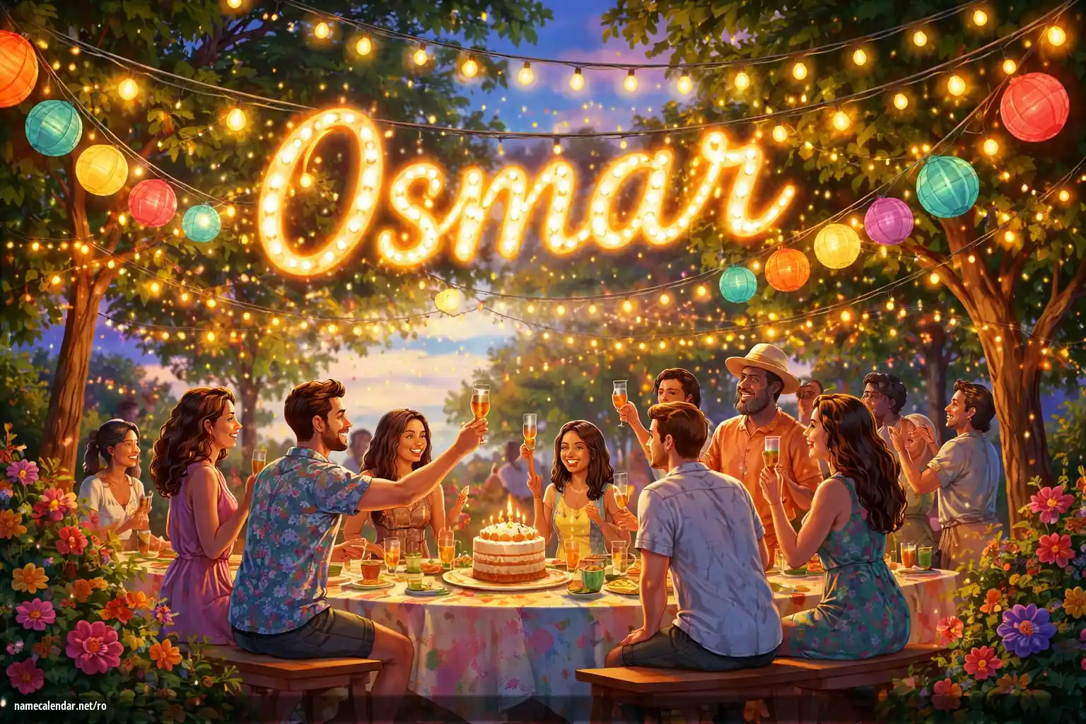 Sărbătorirea zilei onomastice și a numelui - Osmar