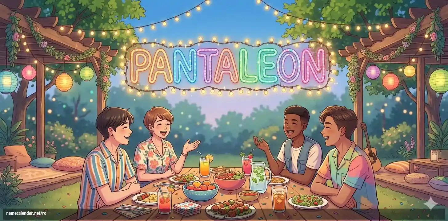 Sărbătorirea zilei onomastice și a numelui - Pantaleon