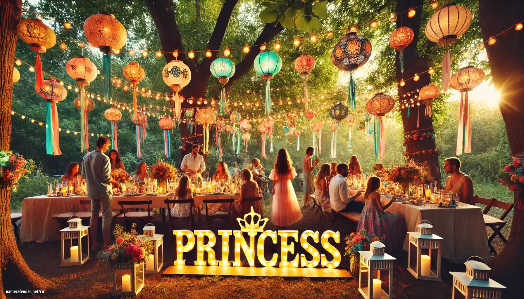 Sărbătorirea zilei onomastice și a numelui - Princess