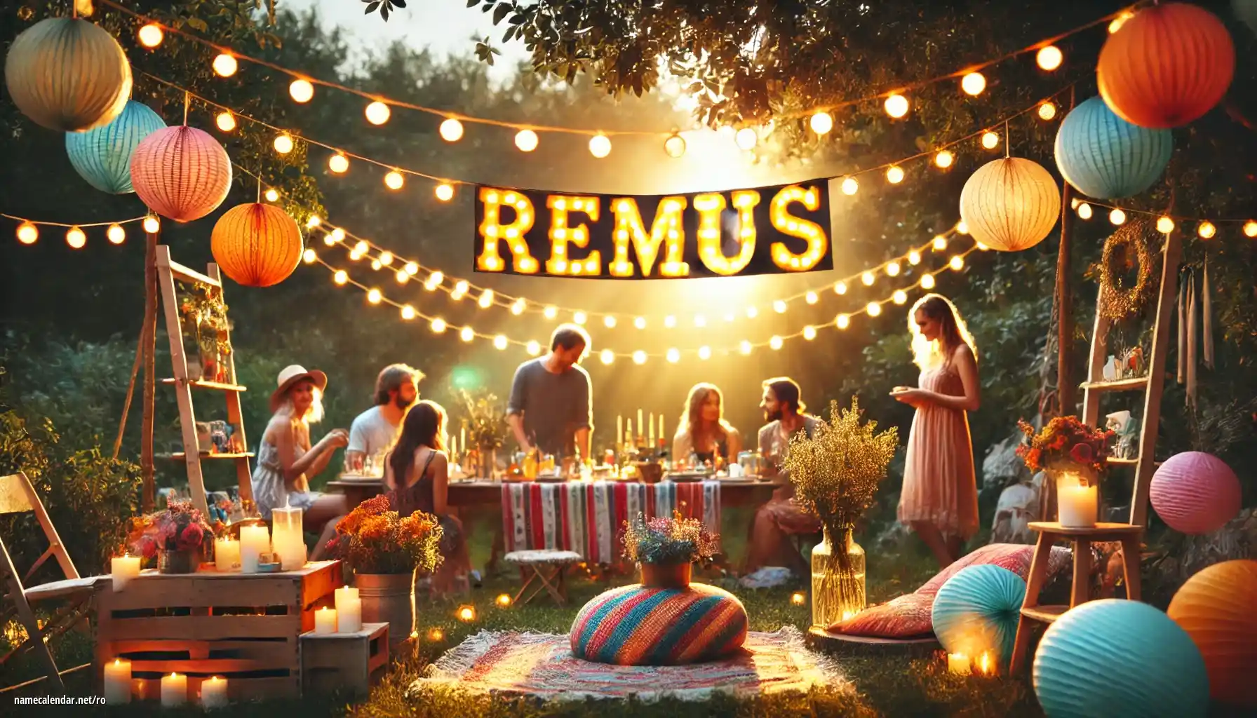 Sărbătorirea zilei onomastice și a numelui - Remus