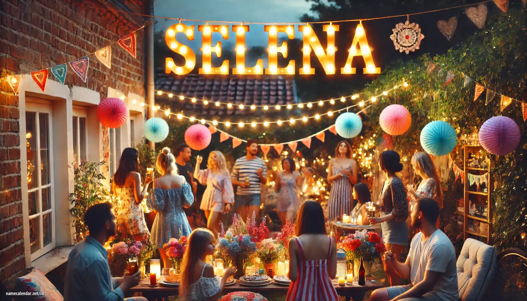 Sărbătorirea zilei onomastice și a numelui - Selena