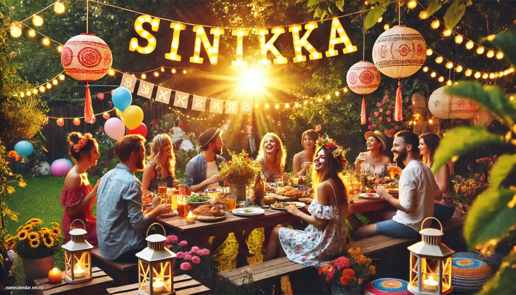 Sărbătorirea zilei onomastice și a numelui - Sinikka