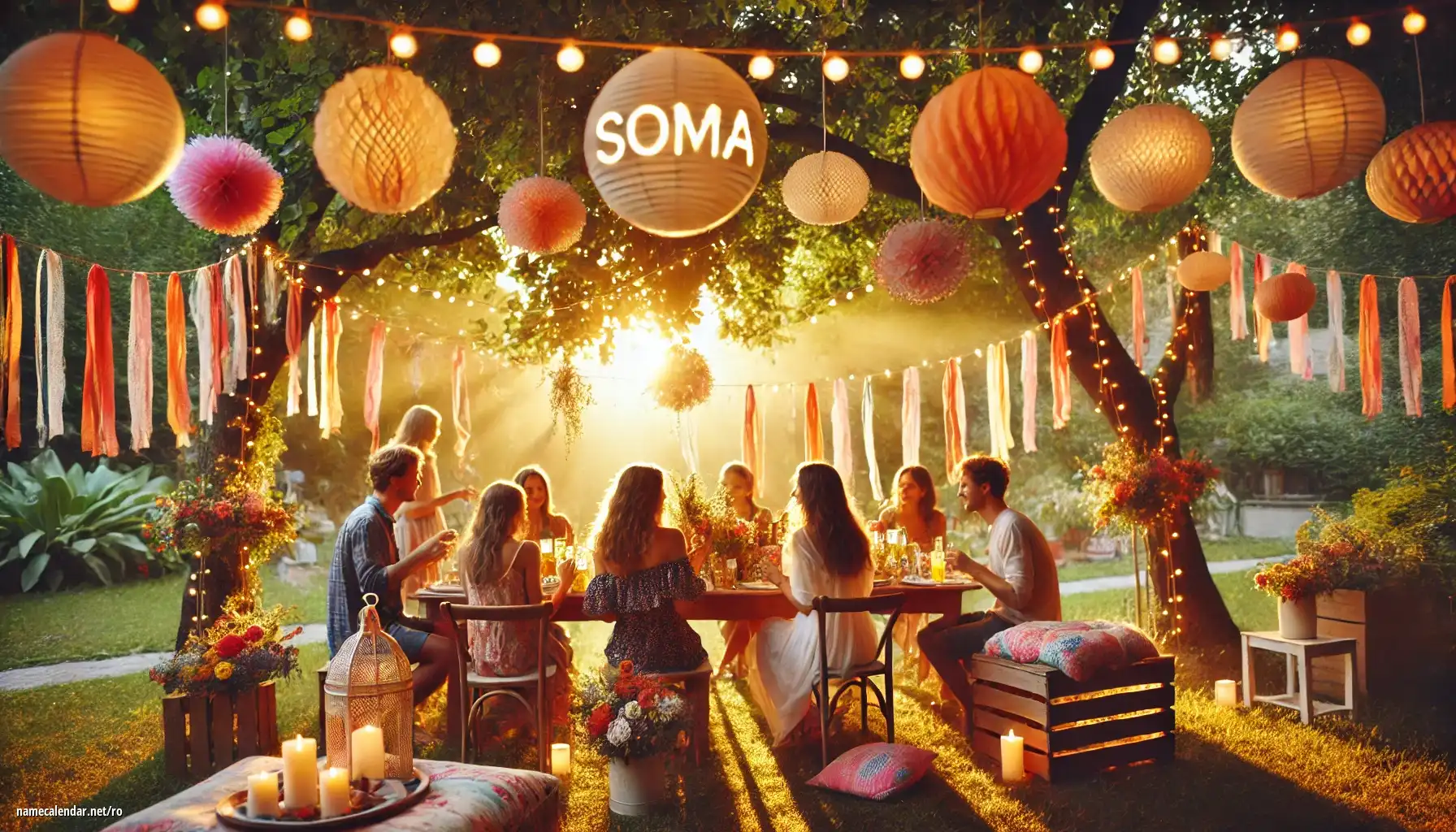 Sărbătorirea zilei onomastice și a numelui - Soma