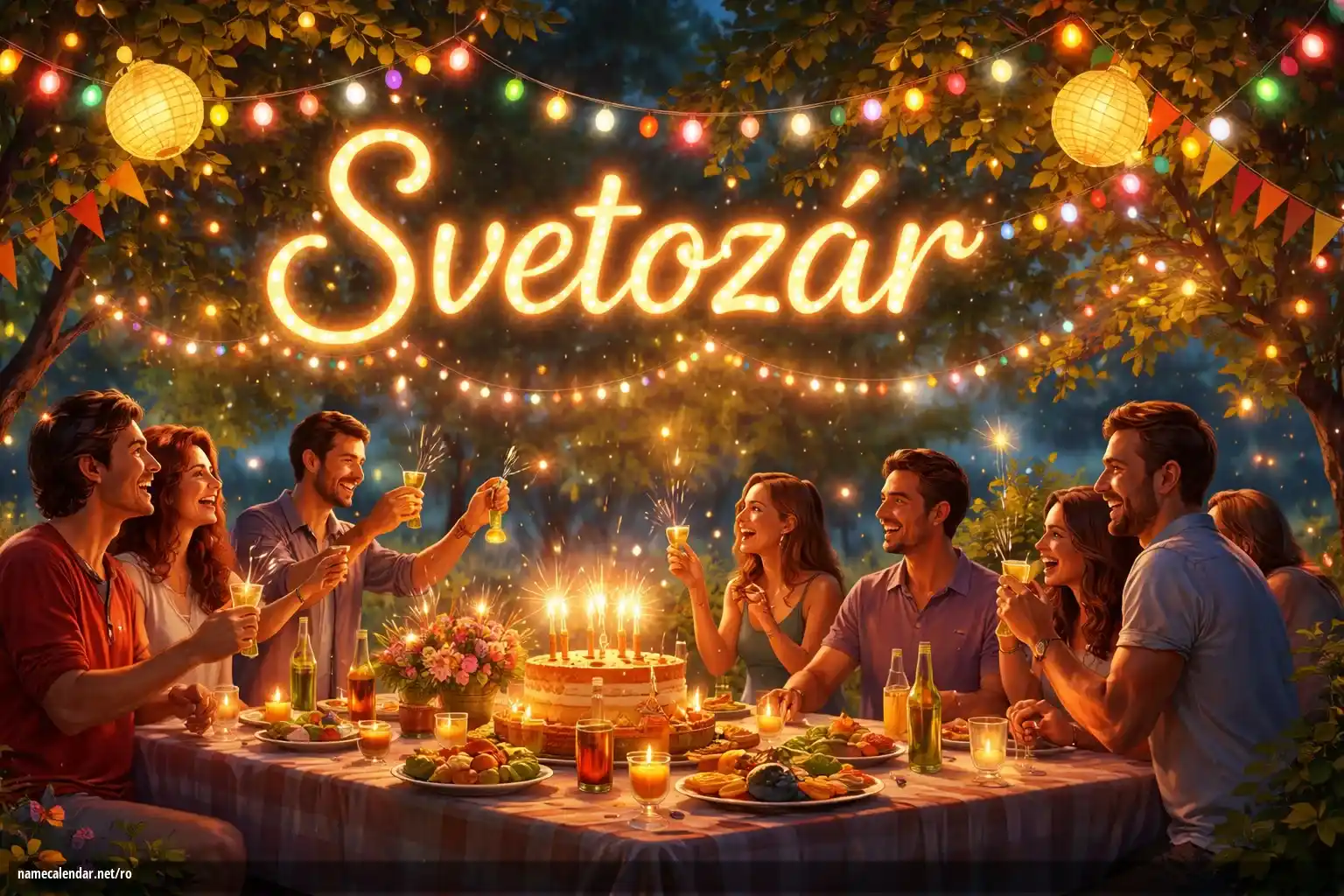 Sărbătorirea zilei onomastice și a numelui - Svetozár