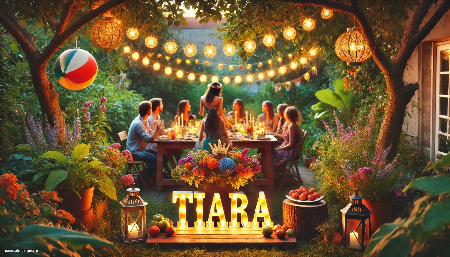 Sărbătorirea zilei onomastice și a numelui - Tiara