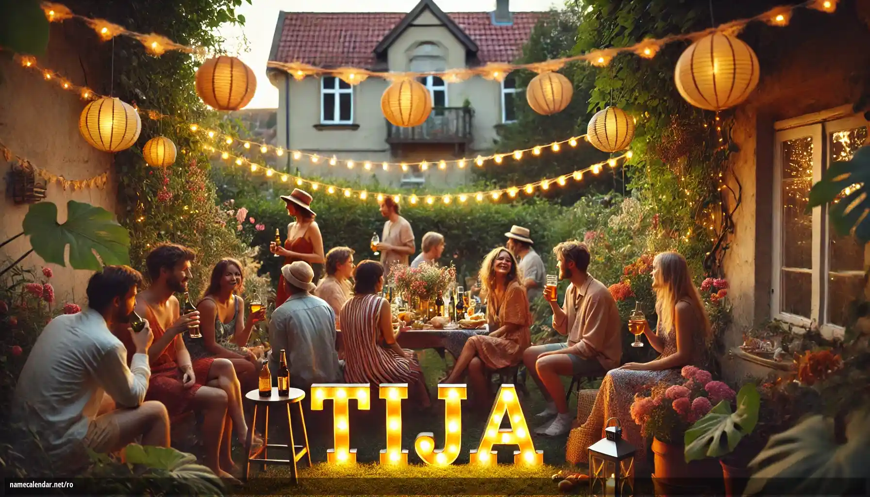 Sărbătorirea zilei onomastice și a numelui - Tija