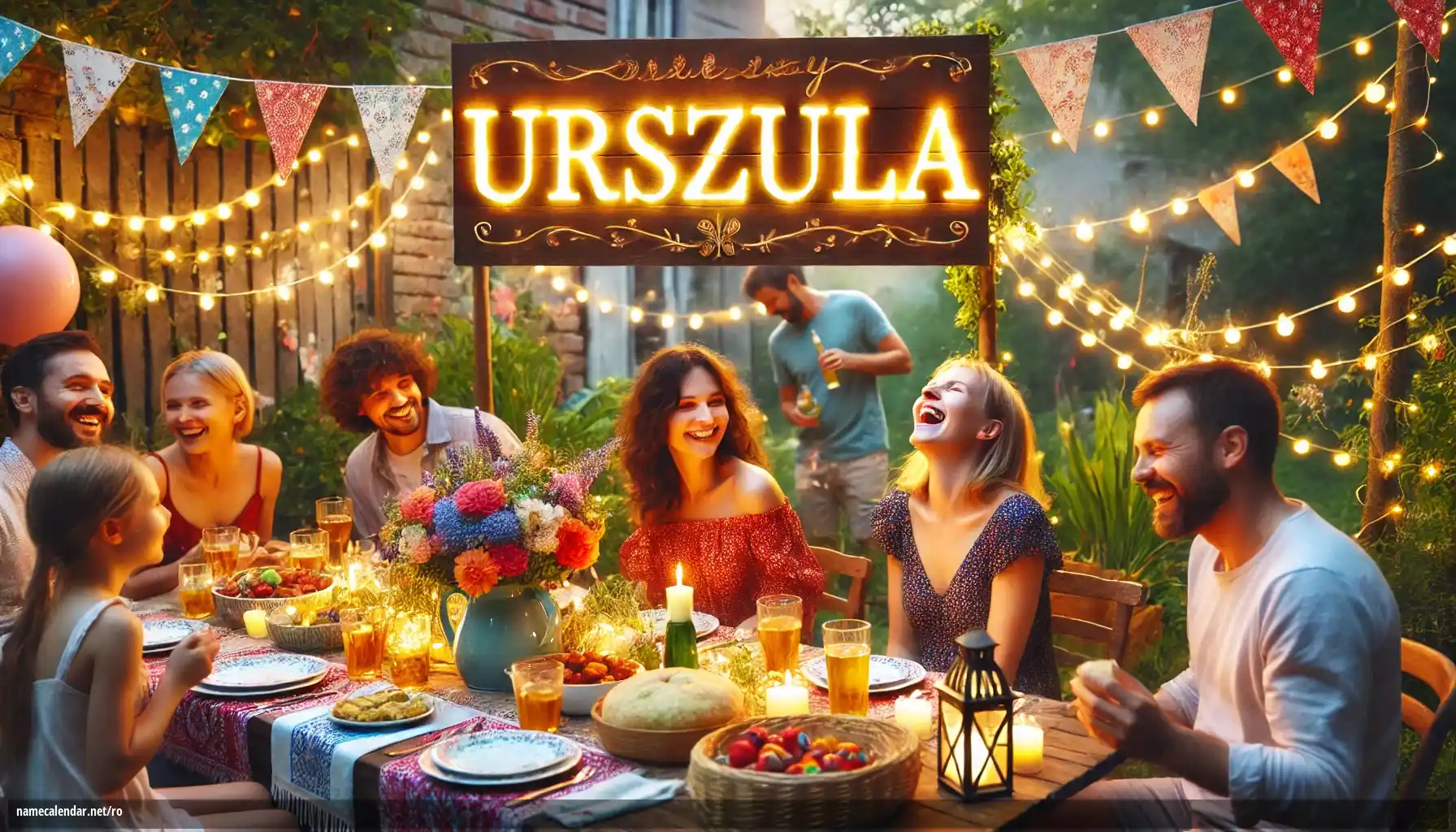 Sărbătorirea zilei onomastice și a numelui - Urszula