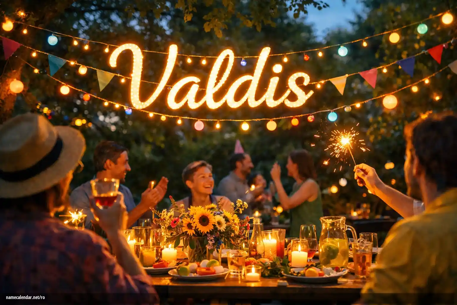 Sărbătorirea zilei onomastice și a numelui - Valdis