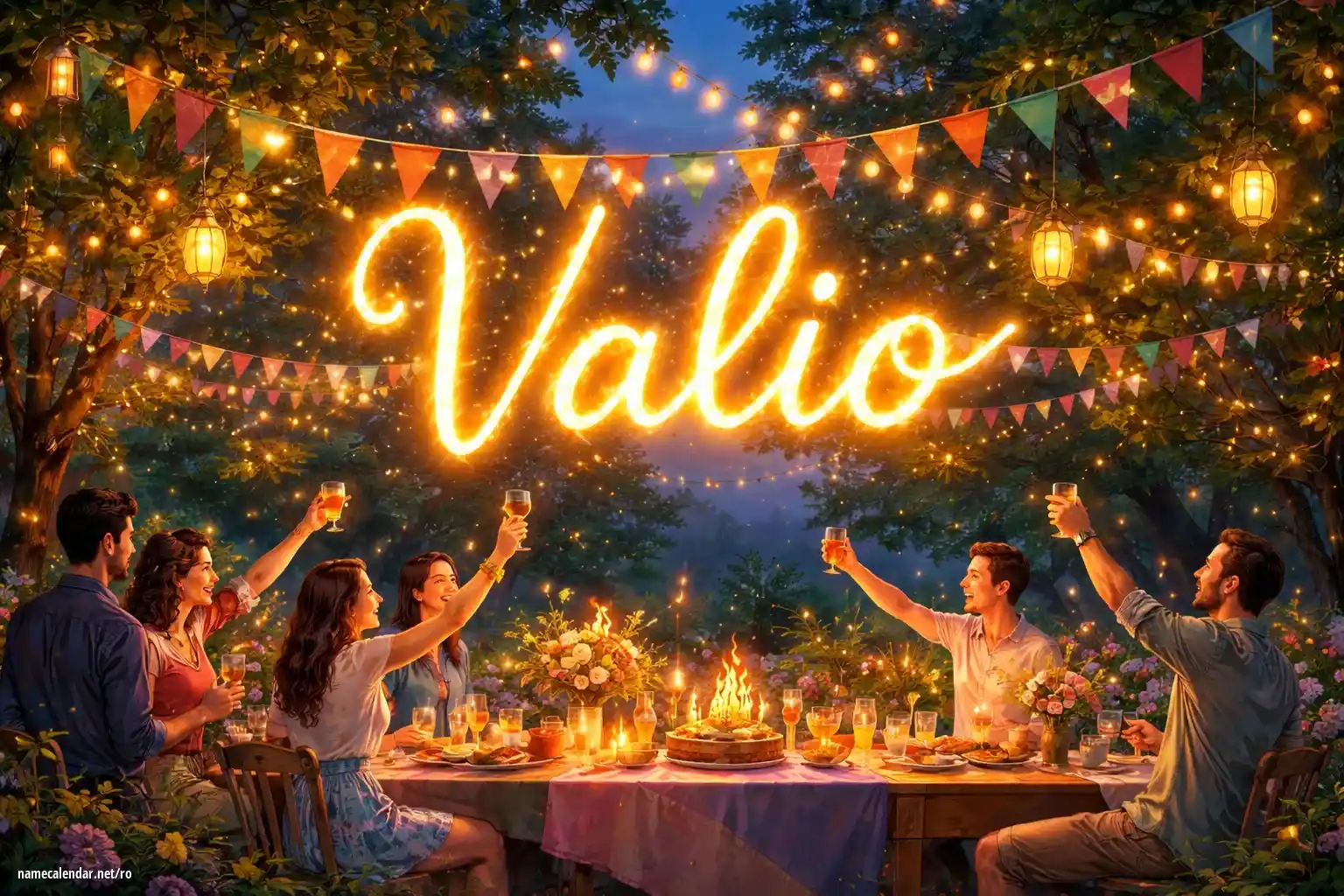 Sărbătorirea zilei onomastice și a numelui - Valio