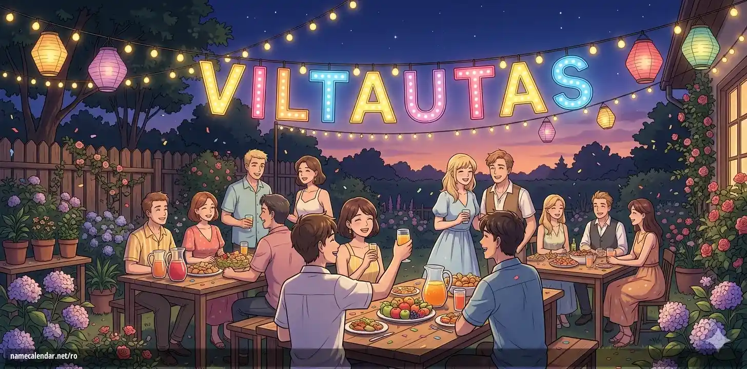 Sărbătorirea zilei onomastice și a numelui - Viltautas