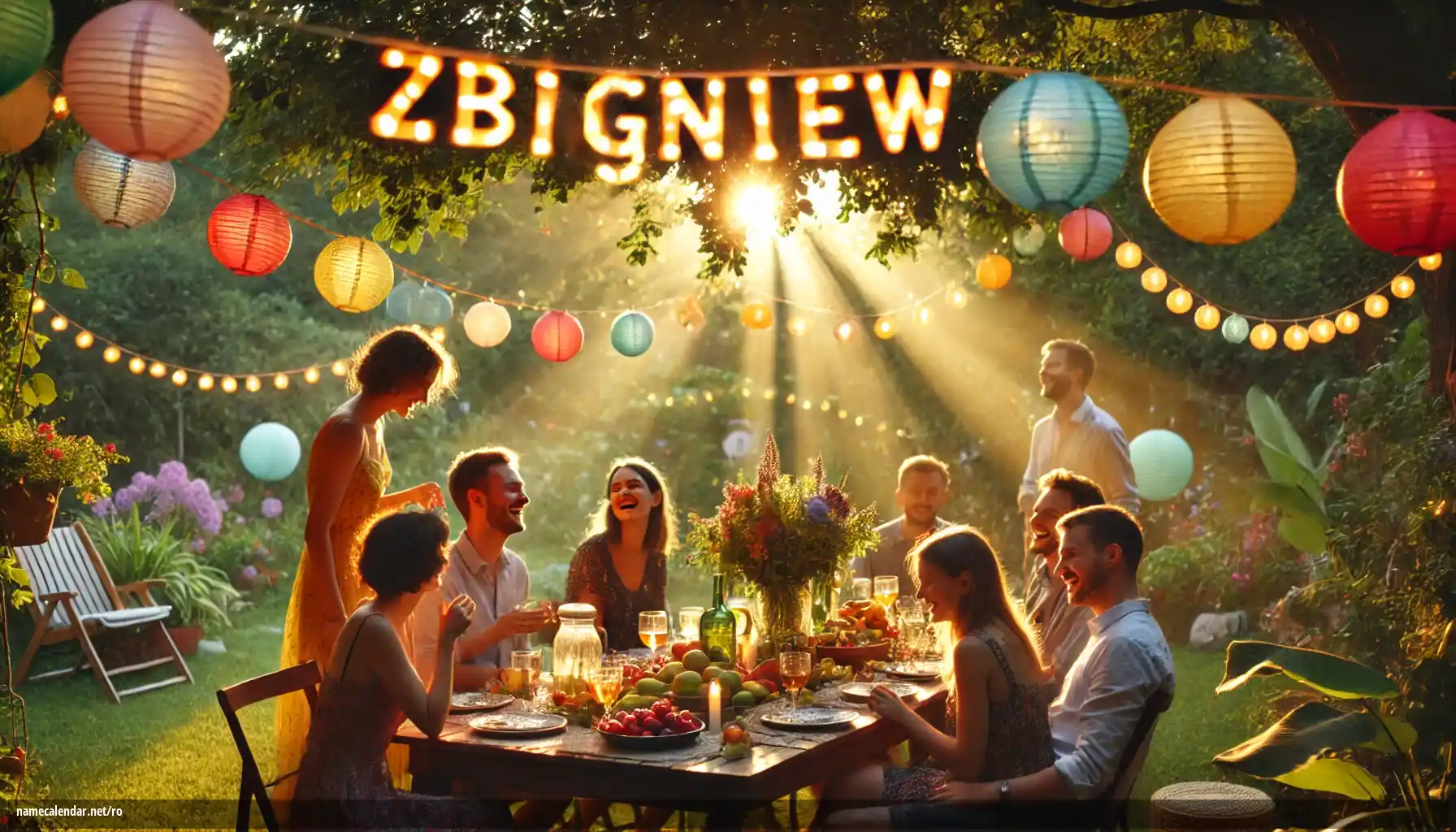 Sărbătorirea zilei onomastice și a numelui - Zbigniew