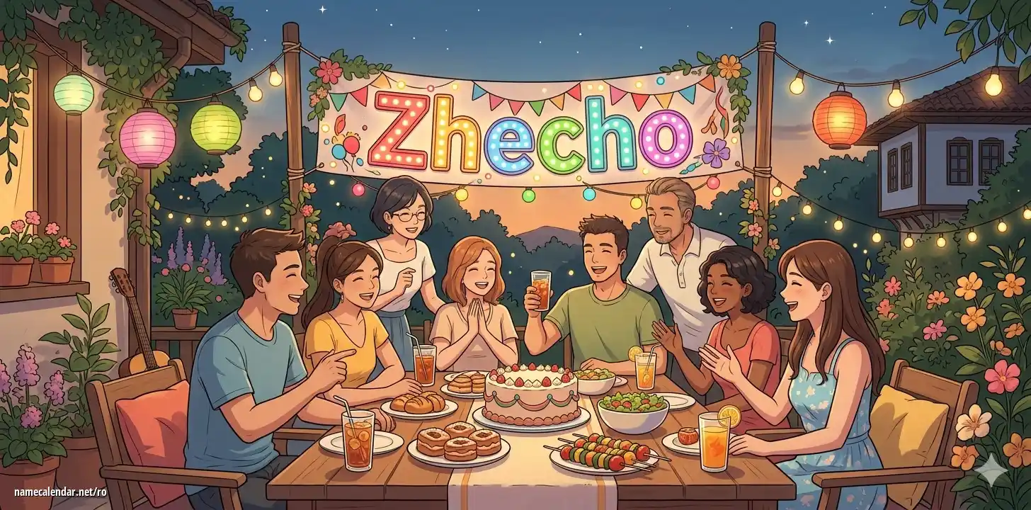 Sărbătorirea zilei onomastice și a numelui - Zhecho