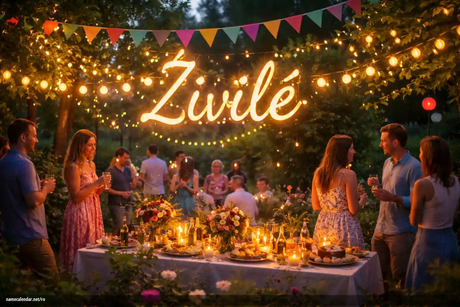 Sărbătorirea zilei onomastice și a numelui - Zivile