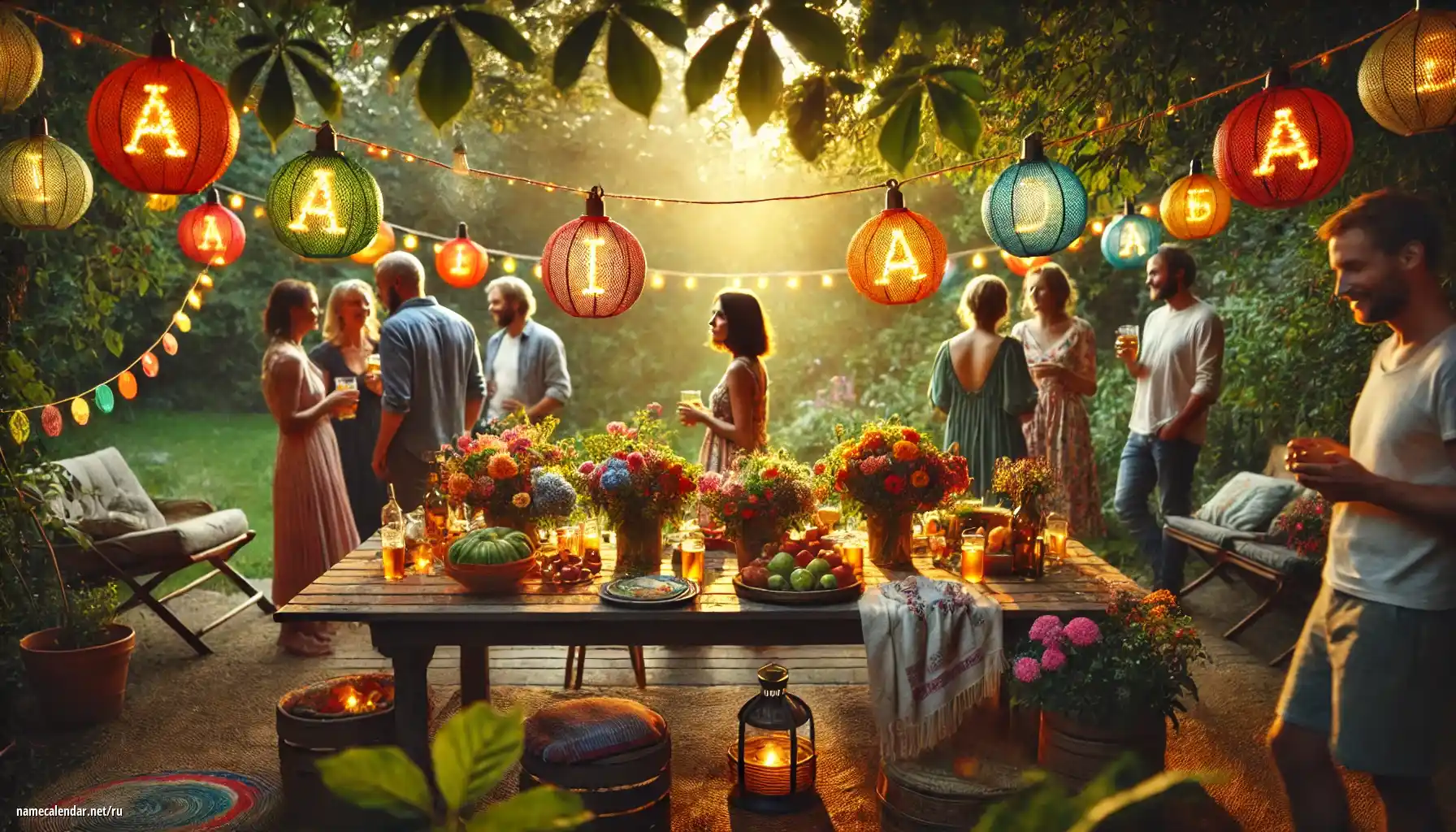 Празднование именин и именин - Aída