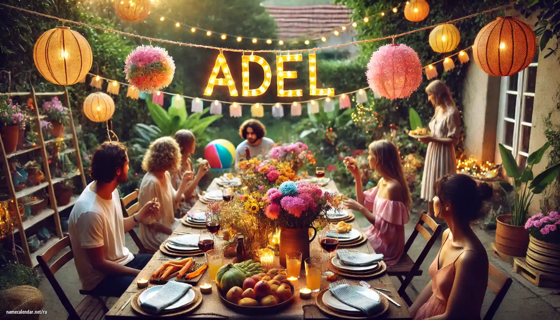 Празднование именин и именин - Adel