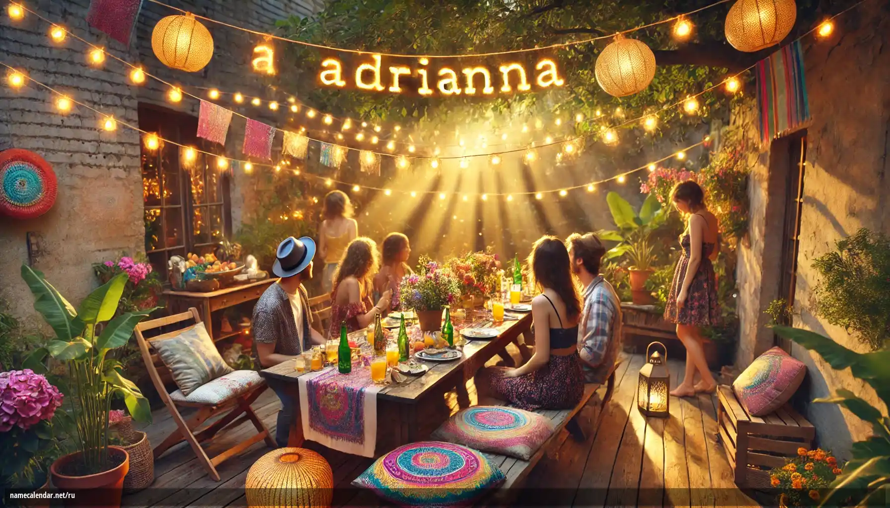 Празднование именин и именин - Adrianna