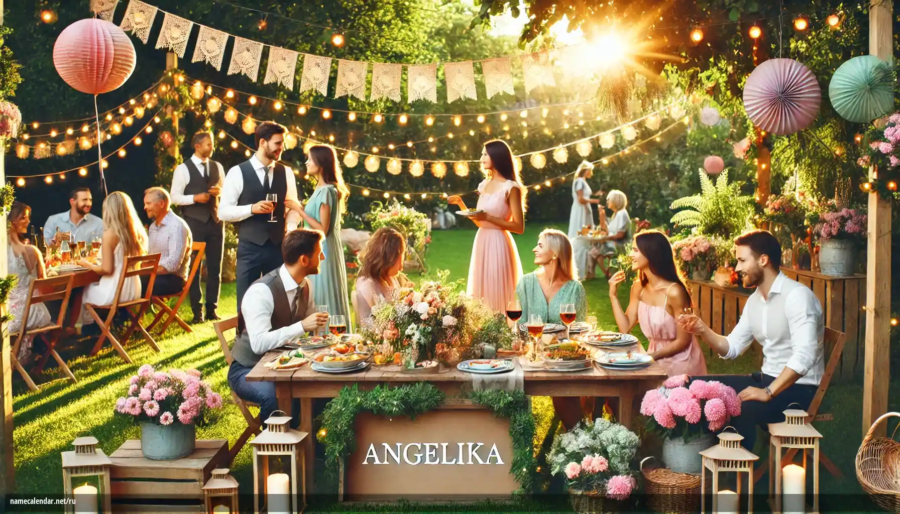 Празднование именин и именин - Angelika