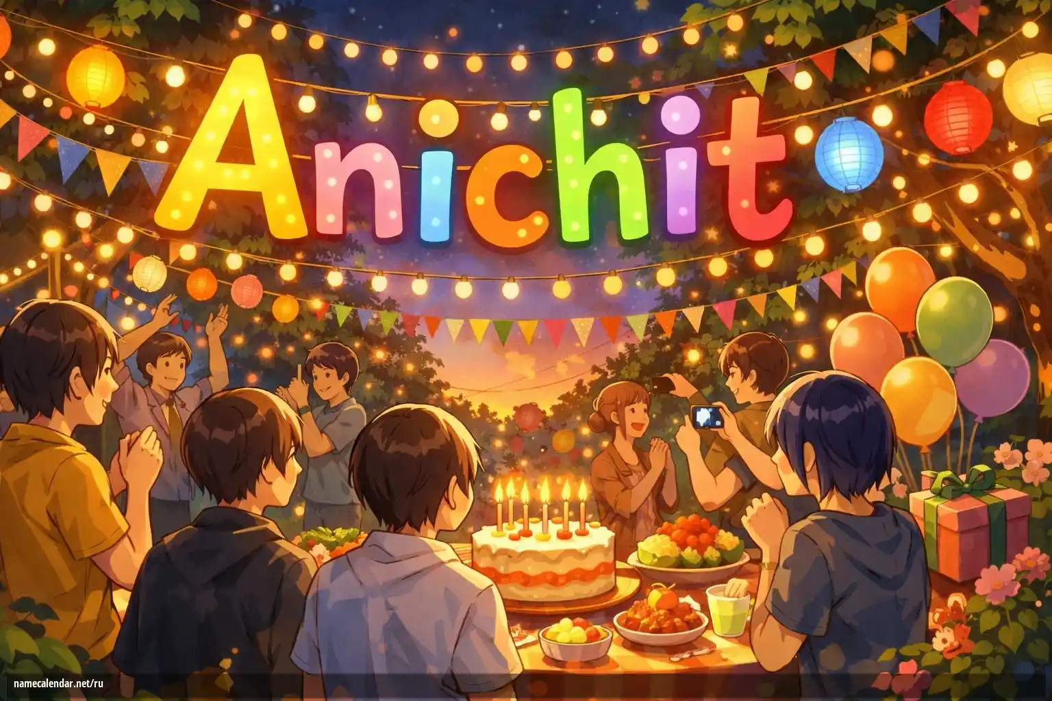 Празднование именин и именин - Anichit