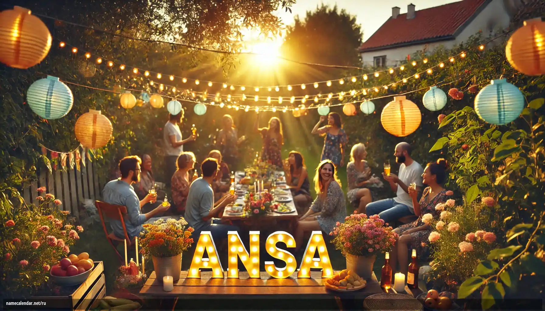 Празднование именин и именин - Ansa