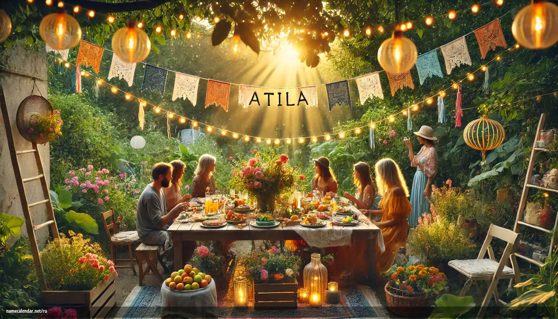 Празднование именин и именин - Atila