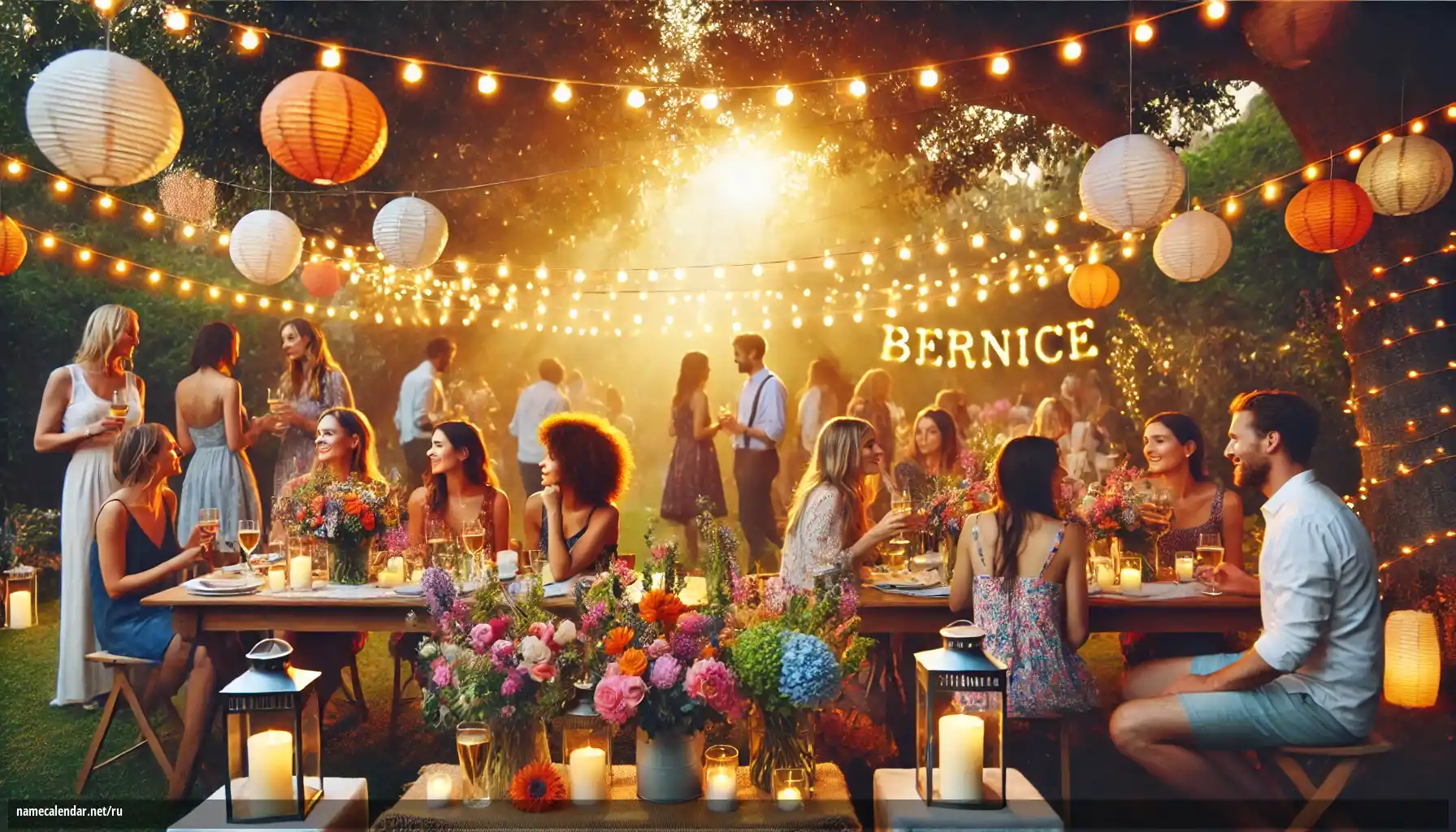 Празднование именин и именин - Bernice