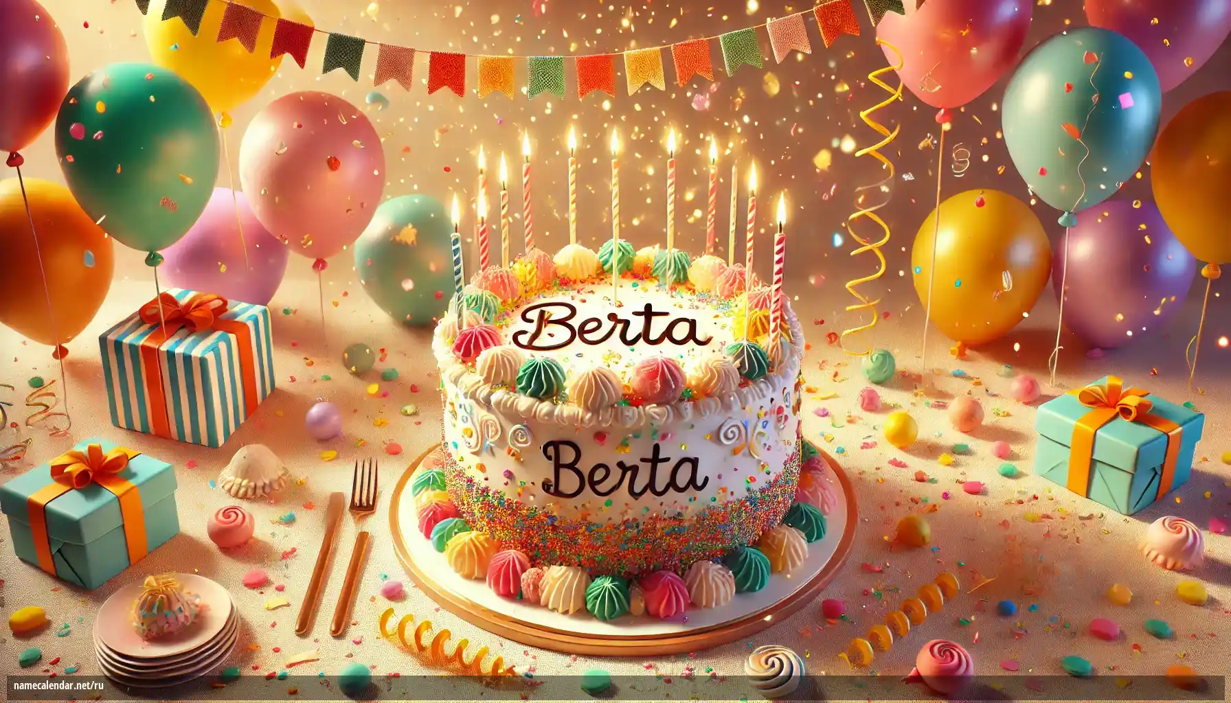 Празднование именин и именин - Berta