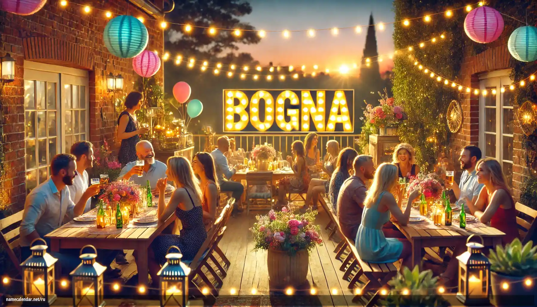 Празднование именин и именин - Bogna