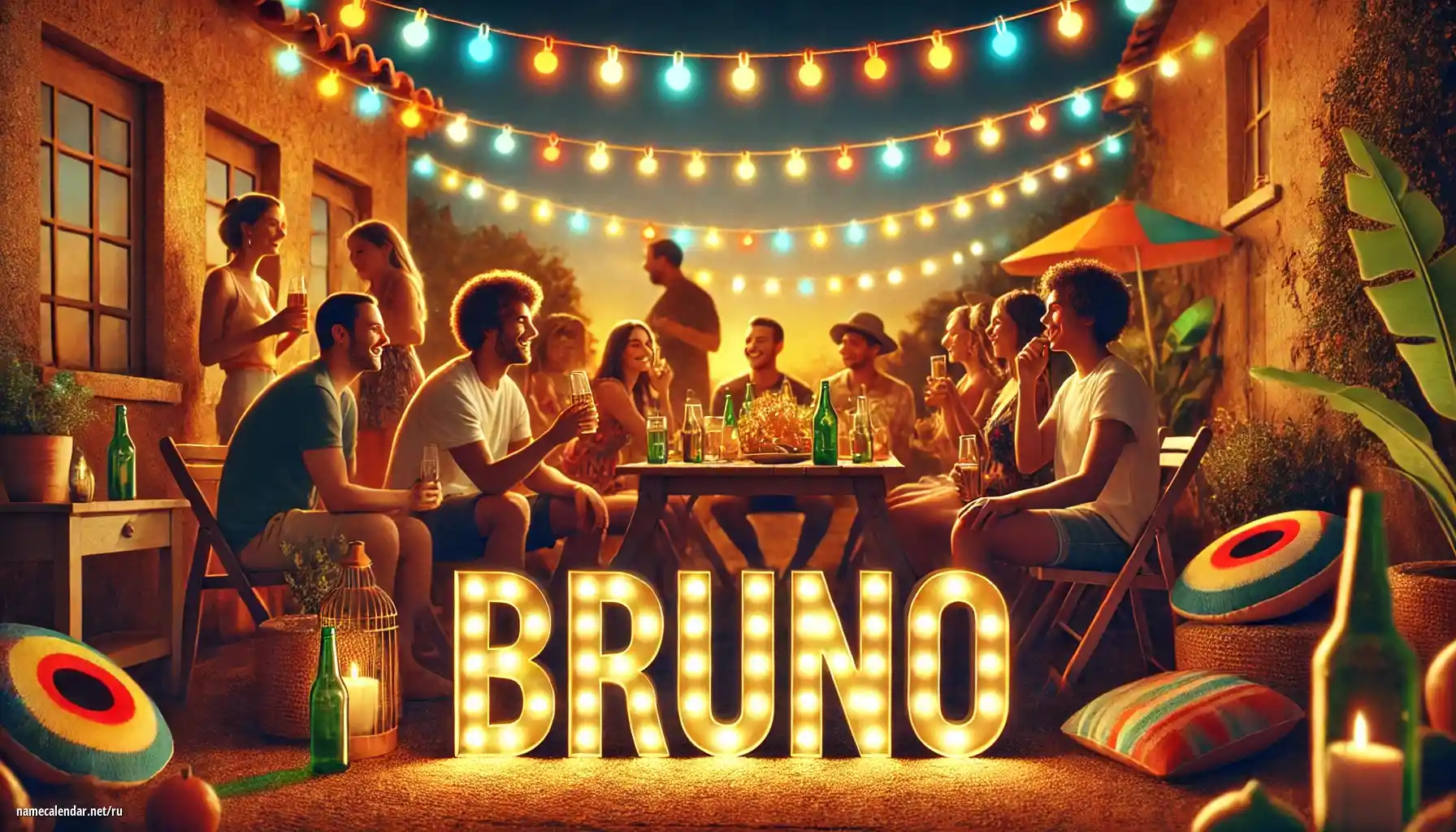 Празднование именин и именин - Brúnó