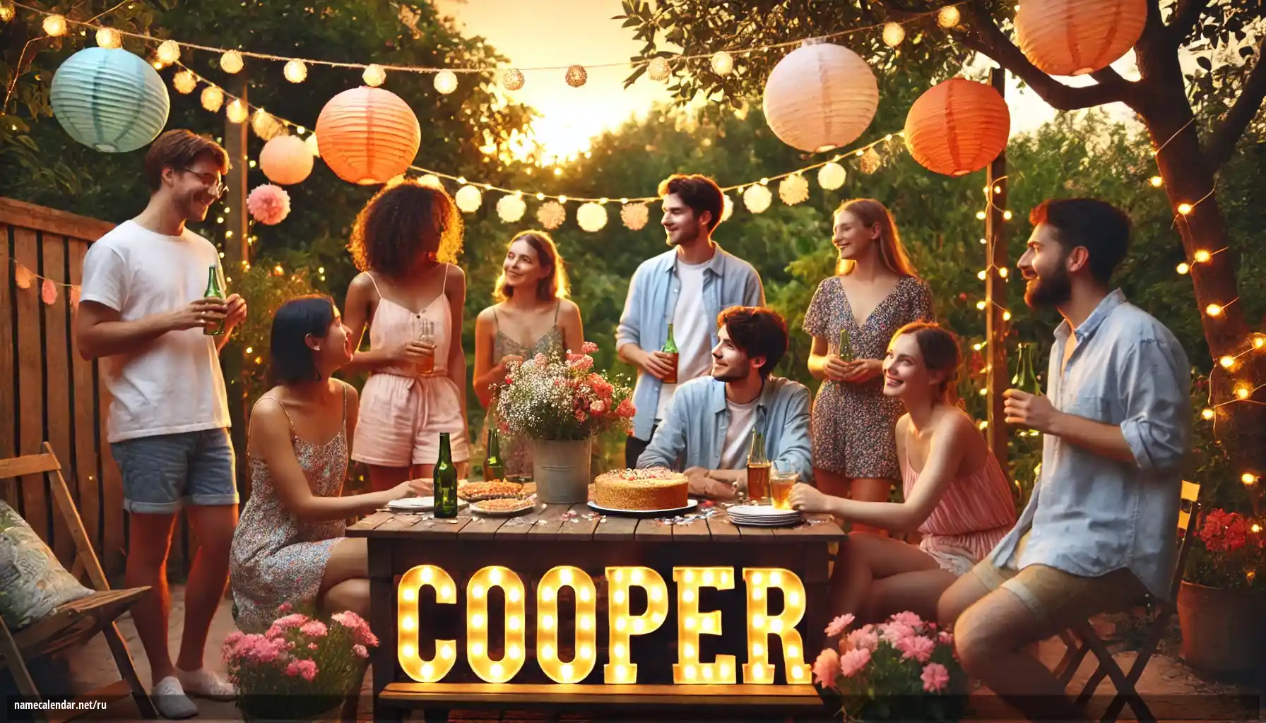 Празднование именин и именин - Cooper