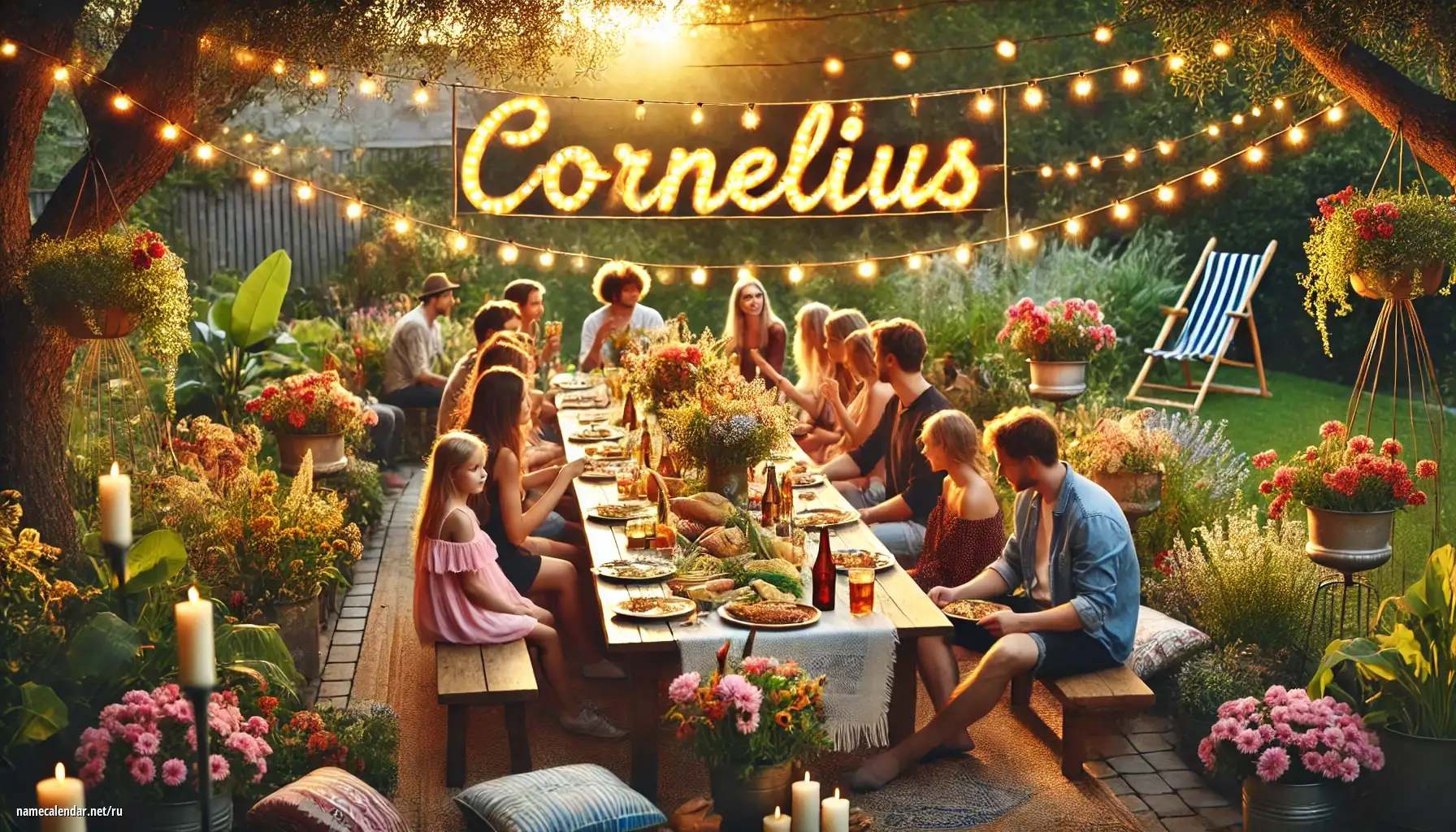 Празднование именин и именин - Cornelius