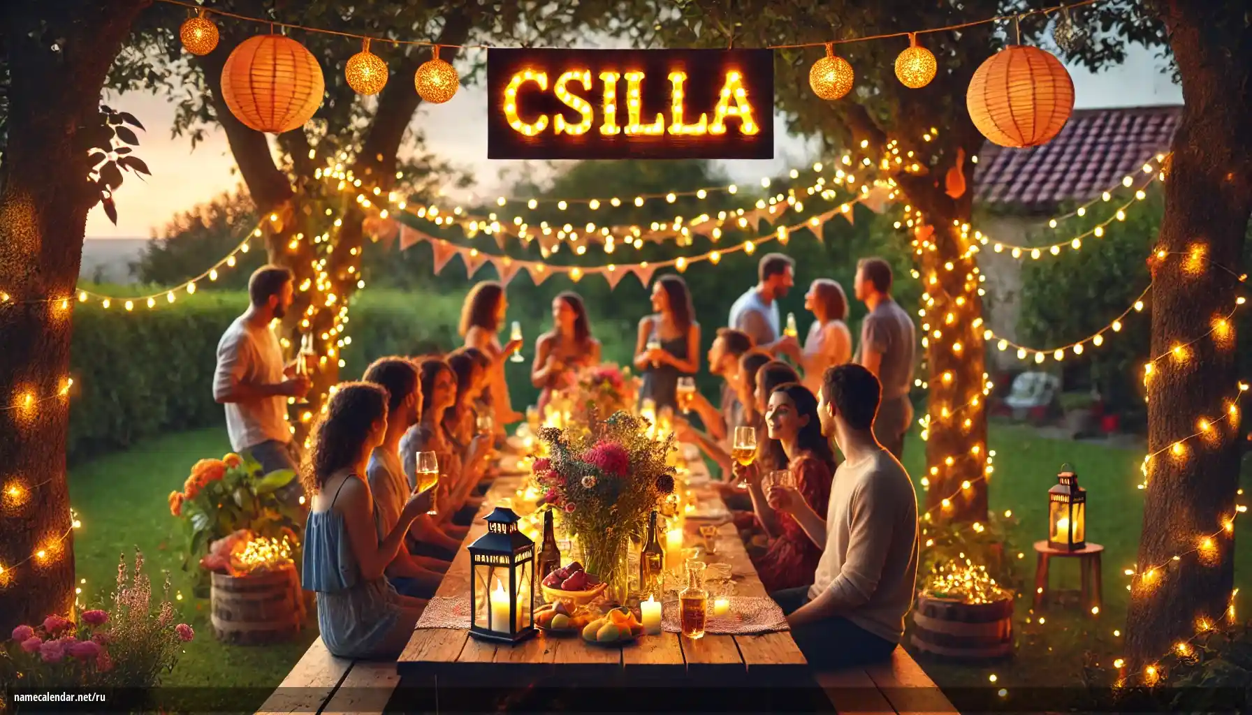 Празднование именин и именин - Csilla