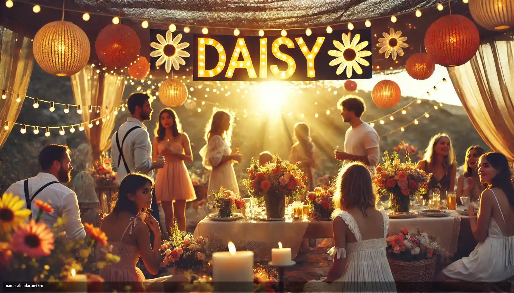 Празднование именин и именин - Daisy