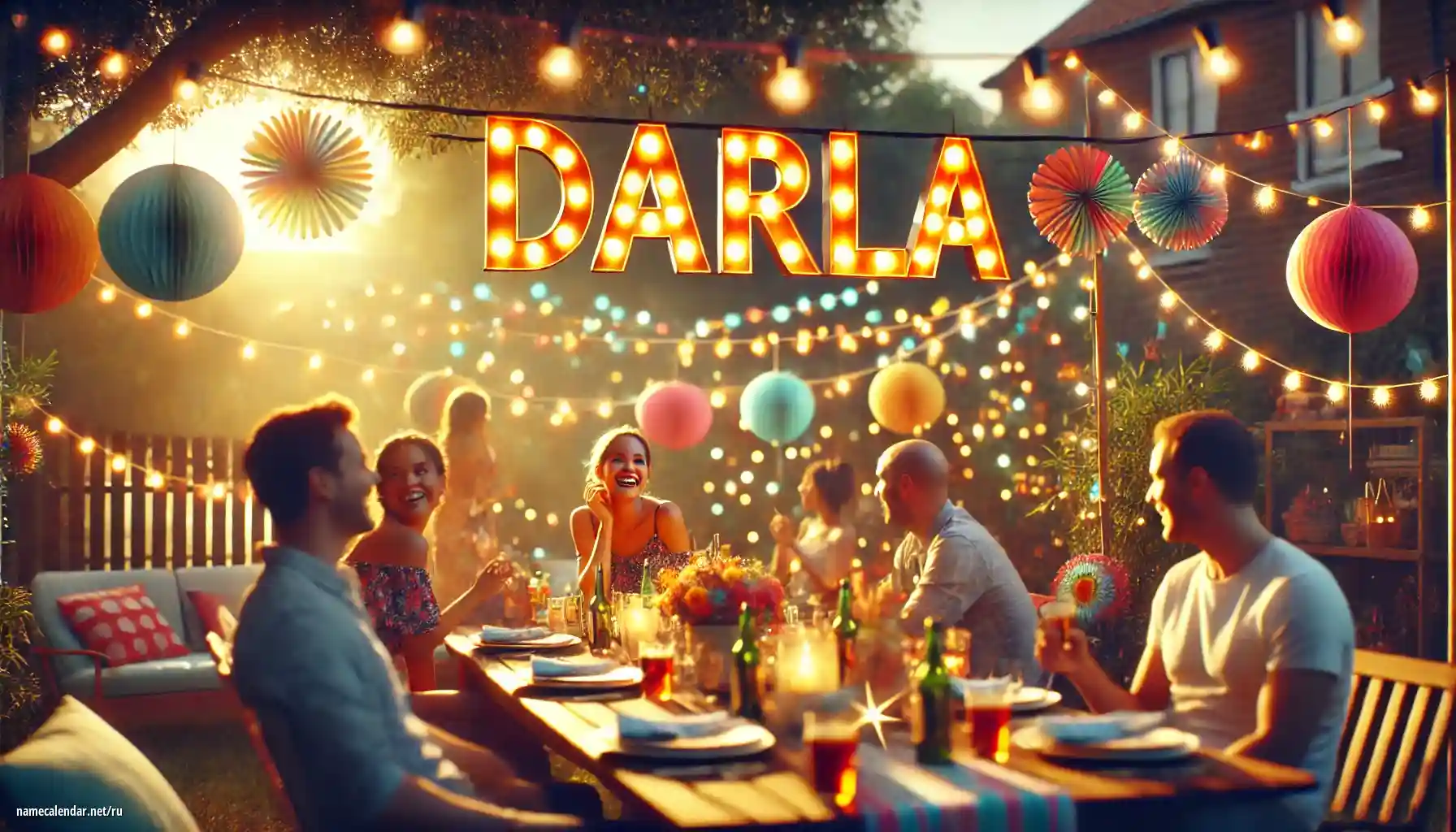 Празднование именин и именин - Darla