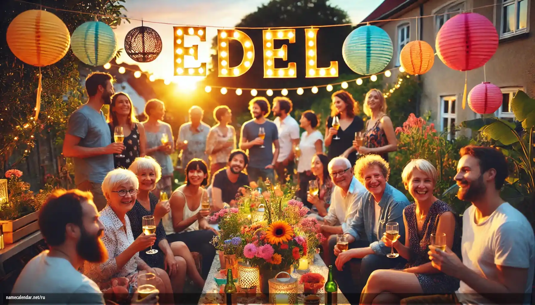 Празднование именин и именин - Edel