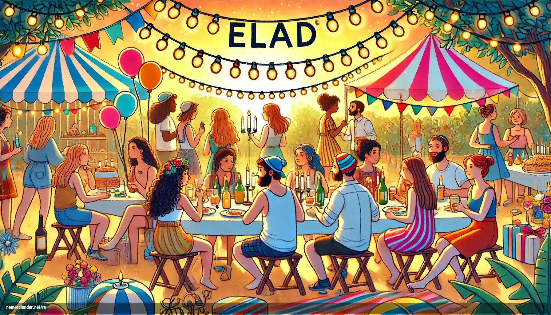 Празднование именин и именин - Elad