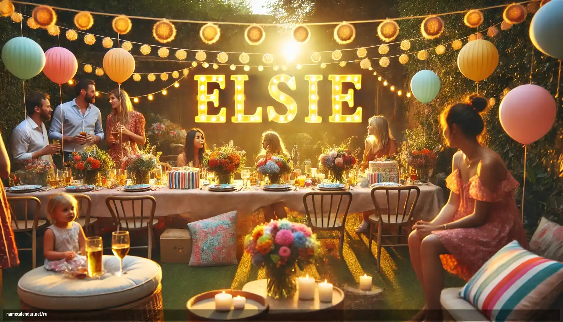 Празднование именин и именин - Elsie