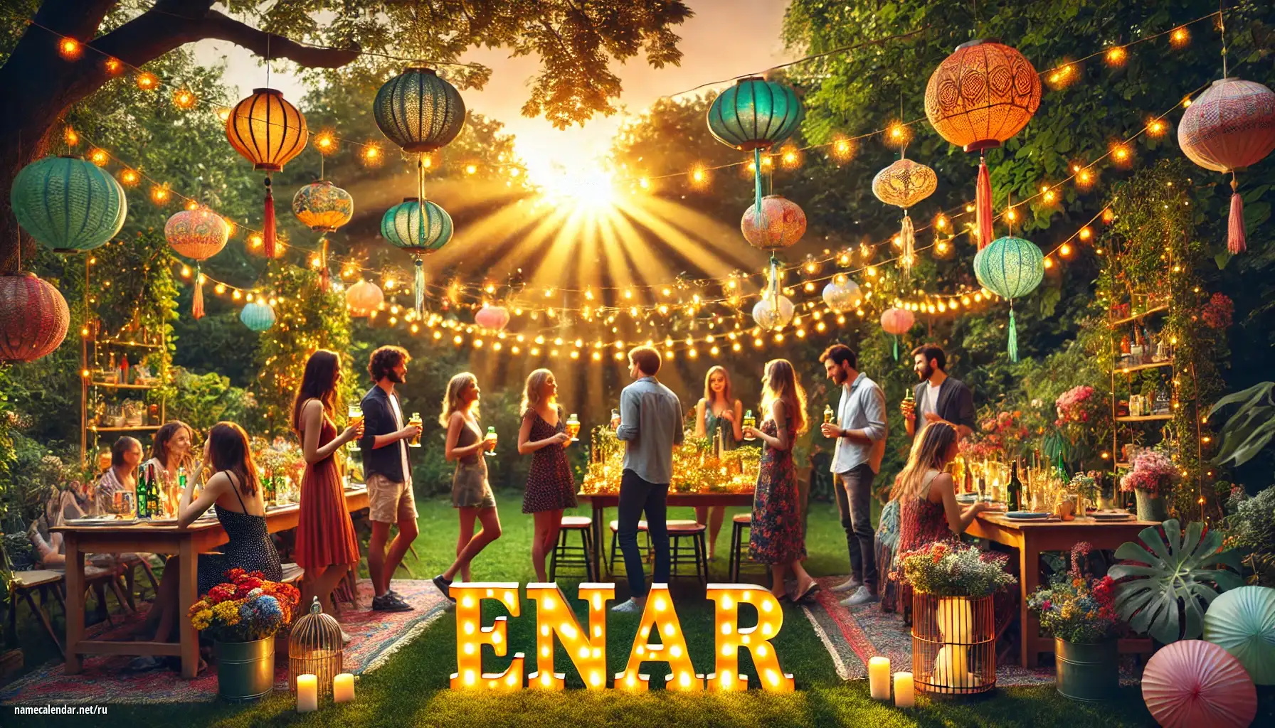 Празднование именин и именин - Enar