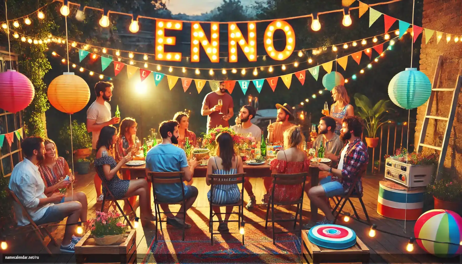 Празднование именин и именин - Enno