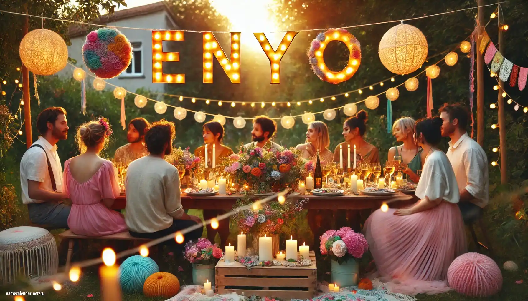 Празднование именин и именин - Enyo